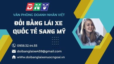 Đổi bằng lái xe quốc tế sang Mỹ