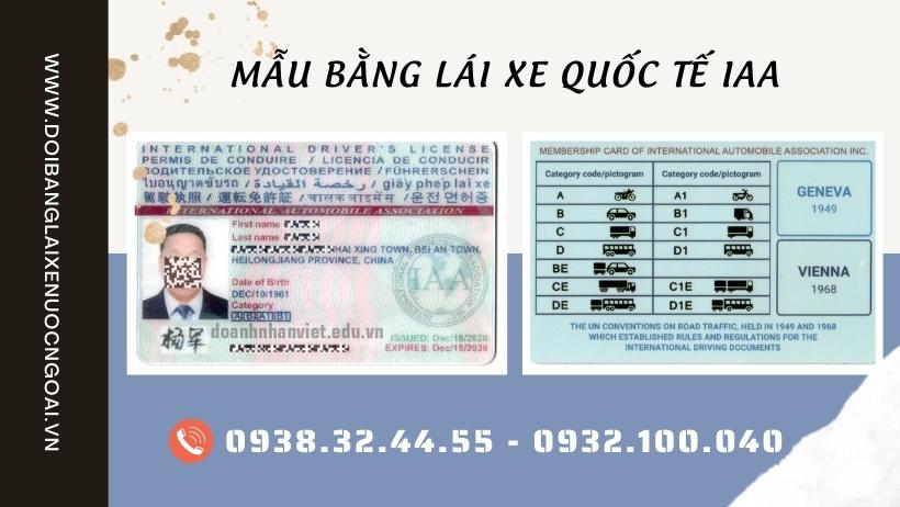 Đổi bằng lái xe quốc tế sang Mỹ