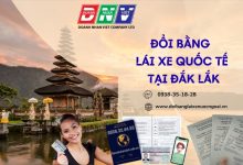 Đổi bằng lái xe quốc tế tại Đắk Lắk