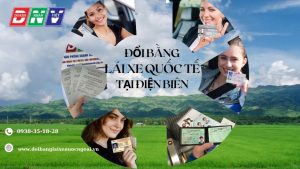 Đổi bằng lái xe quốc tế tại Điện Biên