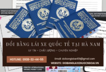 đổi bằng lái xe quốc tế tại Hà Nam