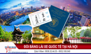 Đổi bằng lái xe quốc tế tại Hà Nội