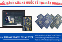 Đổi bằng lái xe quốc tế tại Hải Dương