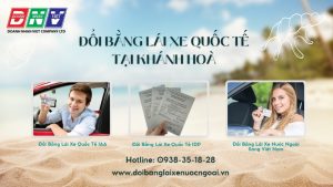 Đổi bằng lái xe quốc tế tại Khánh Hoà