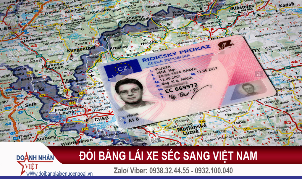Đổi bằng lái xe Séc sang Việt Nam