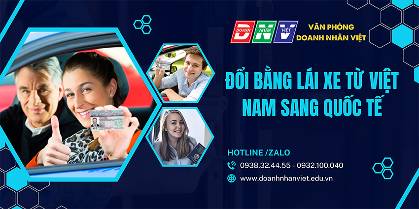 Đổi bằng lái xe từ Việt Nam sang quốc tế