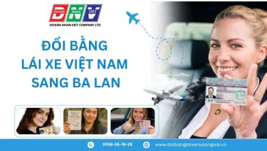 Đổi bằng lái xe Việt Nam sang Ba Lan
