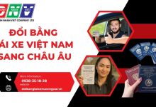 Đổi bằng lái xe Việt Nam sang Châu Âu