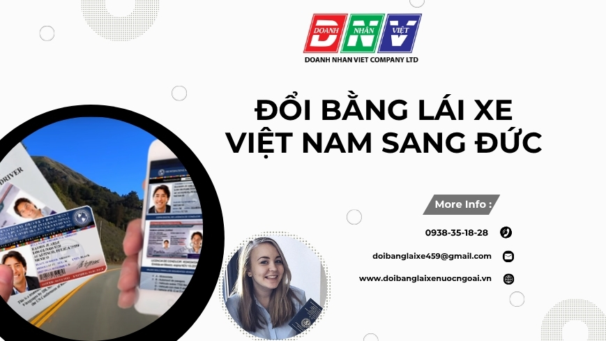 Đổi bằng lái xe Việt Nam sang Đức