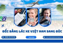 Đổi bằng lái xe Việt Nam sang Đức