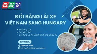 Đổi bằng lái xe Việt Nam sang Hungary