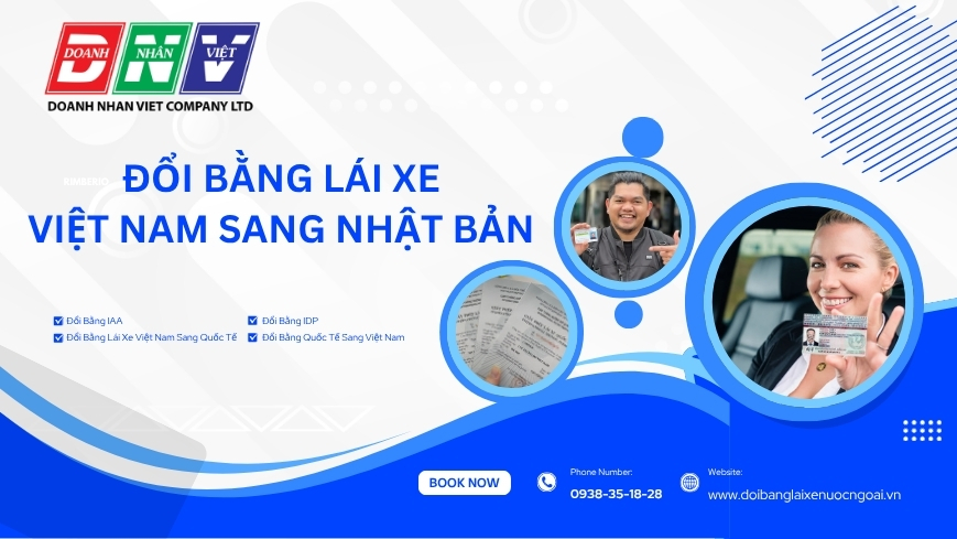 Đổi bằng lái xe Việt Nam sang Nhật Bản