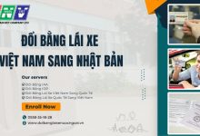 Đổi bằng lái xe Việt Nam sang Nhật Bản