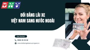 Đổi bằng lái xe Việt Nam sang nước ngoài