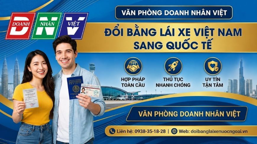 Đổi bằng lái xe Việt Nam sang quốc tế