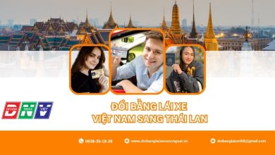 Đổi bằng lái xe Việt Nam sang Thái Lan