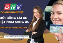 Đổi bằng lái xe Việt Nam sang Úc