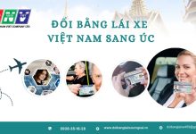 Đổi bằng lái xe Việt Nam sang Úc