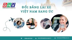 Đổi bằng lái xe Việt Nam sang Úc