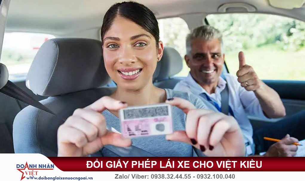 Đổi giấy phép lái xe cho Việt Kiều