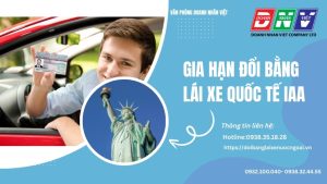 Gia hạn đổi bằng lái xe quốc tế IAA