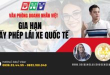 Gia hạn giấy phép lái xe quốc tế