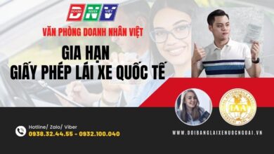 Gia hạn giấy phép lái xe quốc tế