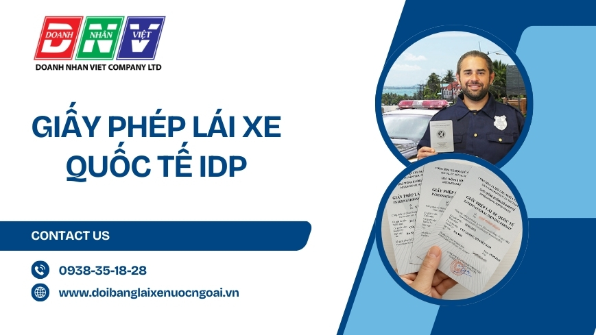 Giấy phép lái xe quốc tế IDP