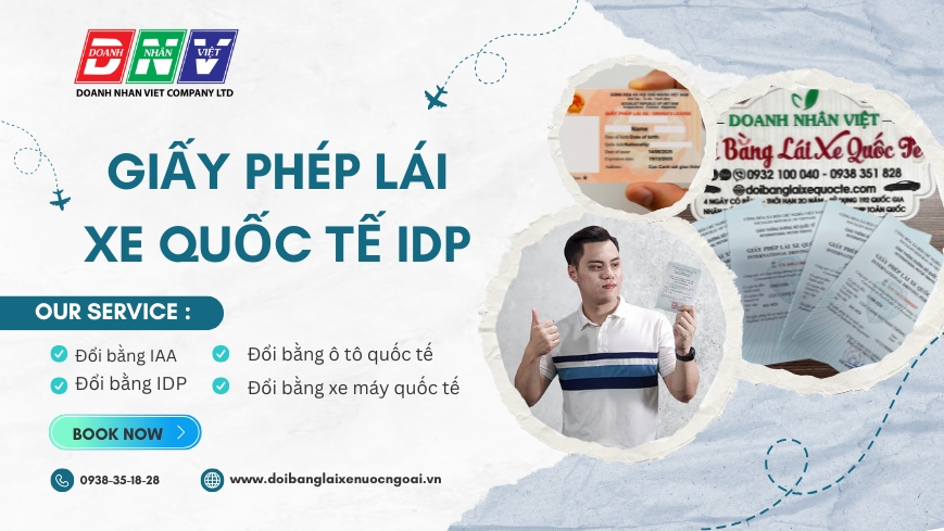 Giấy phép lái xe quốc tế IDP
