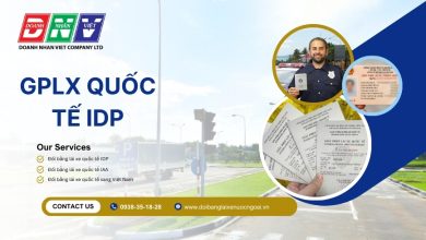 GPLX quốc tế IDP