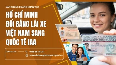 Hồ Chí Minh đổi bằng lái xe Việt Nam sang quốc tế IAA