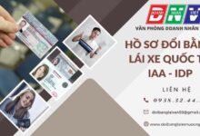 Hồ sơ đổi bằng lái xe quốc tế