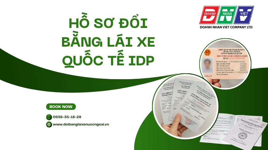 Hồ sơ đổi bằng lái xe quốc IDP