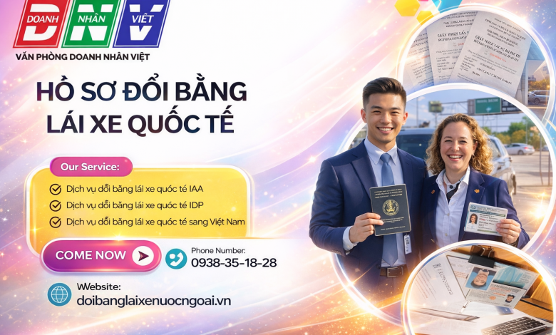 Hồ sơ đổi bằng lái xe quốc tế