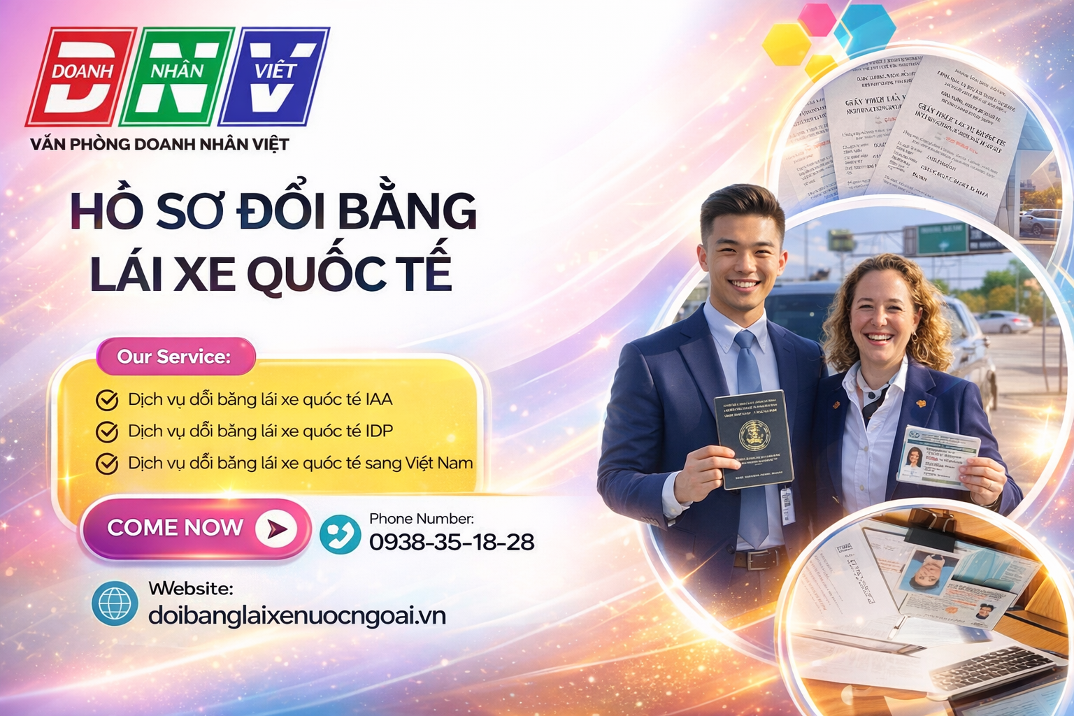 Hồ sơ đổi bằng lái xe quốc tế