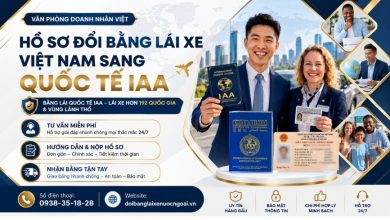 Hồ sơ đổi bằng lái xe Việt Nam sang quốc tế IAA