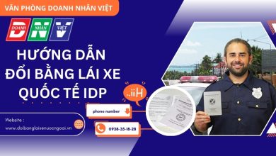 Hướng dẫn đổi bằng lái xe quốc tế IDP