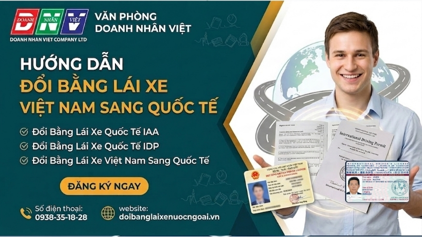 Hướng dẫn đổi bằng lái xe Việt Nam sang quốc tế