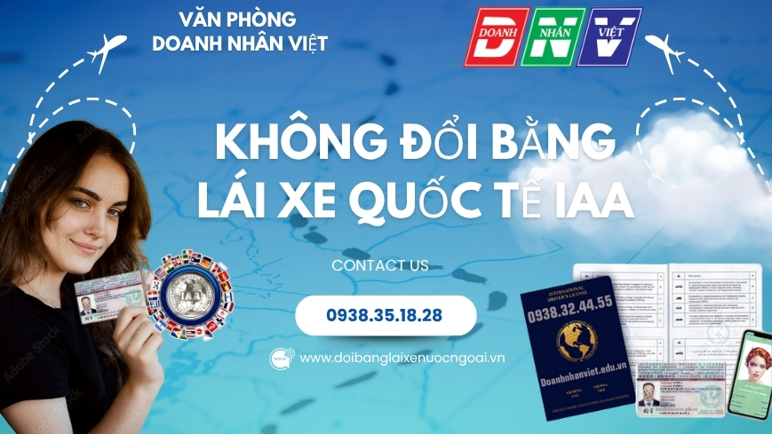 Không đổi bằng lái xe quốc tế IAA