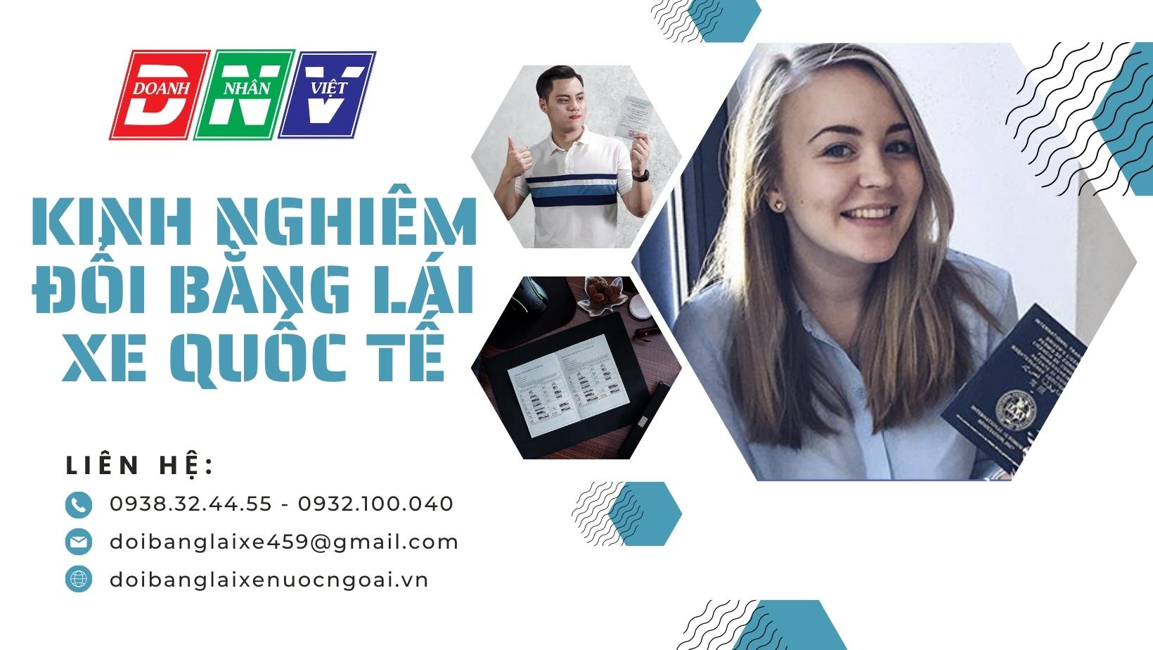 Kinh nghiệm đổi bằng lái xe quốc tế