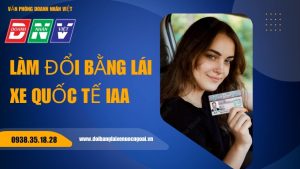 Làm đổi bằng lái xe quốc tế IAA