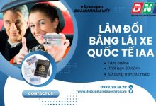 Làm đổi bằng lái xe quốc tế IAA