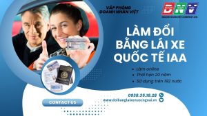 Làm đổi bằng lái xe quốc tế IAA