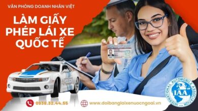 Làm giấy phép lái xe quốc tế