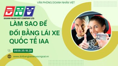 Làm sao để đổi bằng lái xe quốc tế IAA