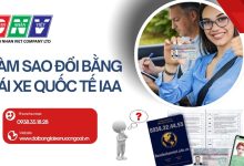 Làm sao đổi bằng lái xe quốc tế IAA
