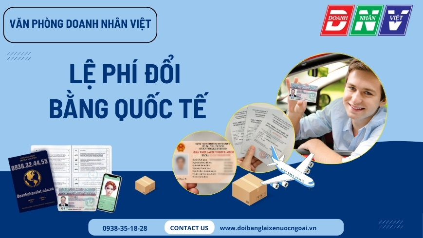 Lệ phí đổi bằng quốc tế