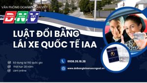 Luật đổi bằng lái xe quốc tế IAA