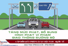 Mức xử lý vi phạm giao thông