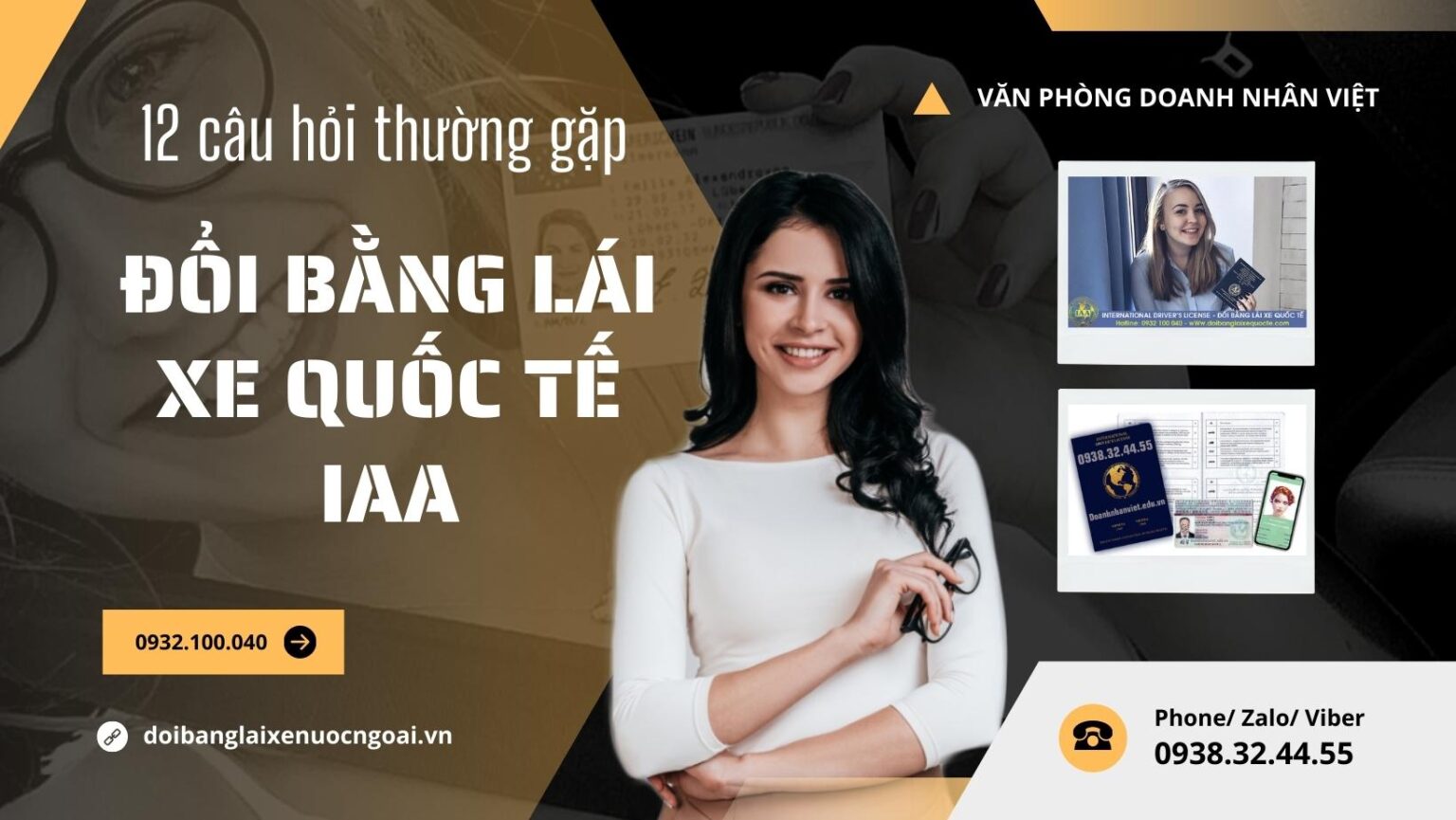 Quy định đổi bằng lái xe quốc tế IAA